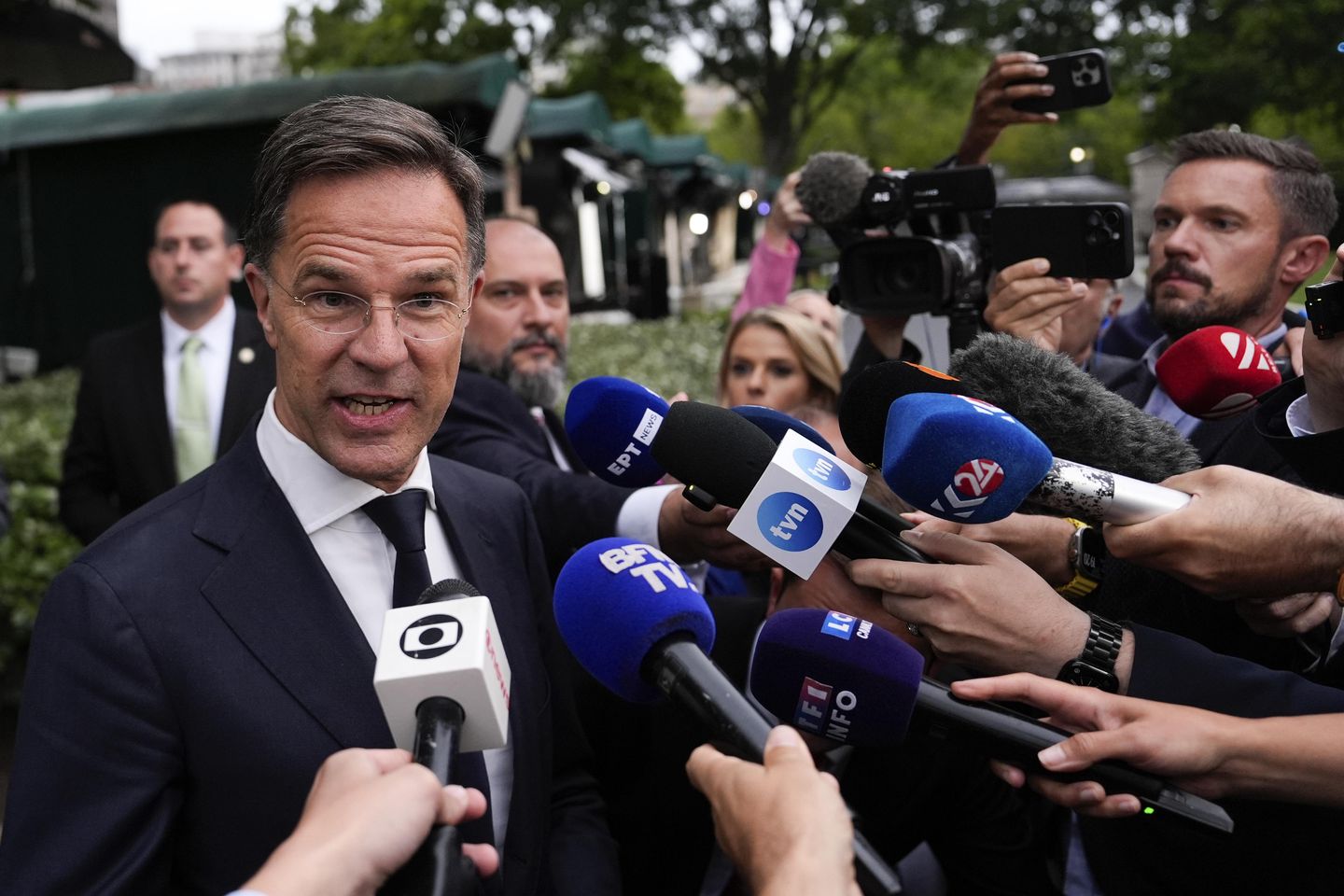 White House, NATO both want EU to shoulder more responsibility for defense, alliance official says