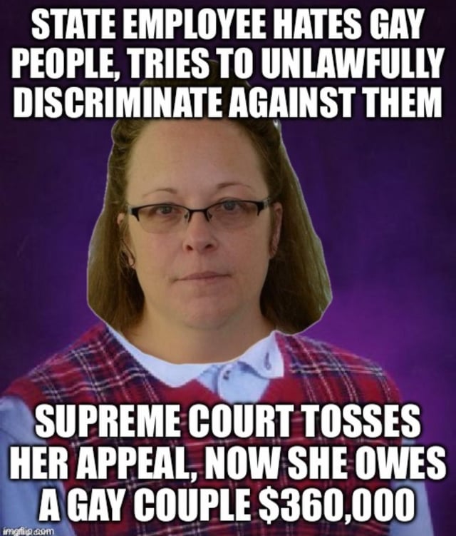 Bad Luck Bumpkin Kim Davis