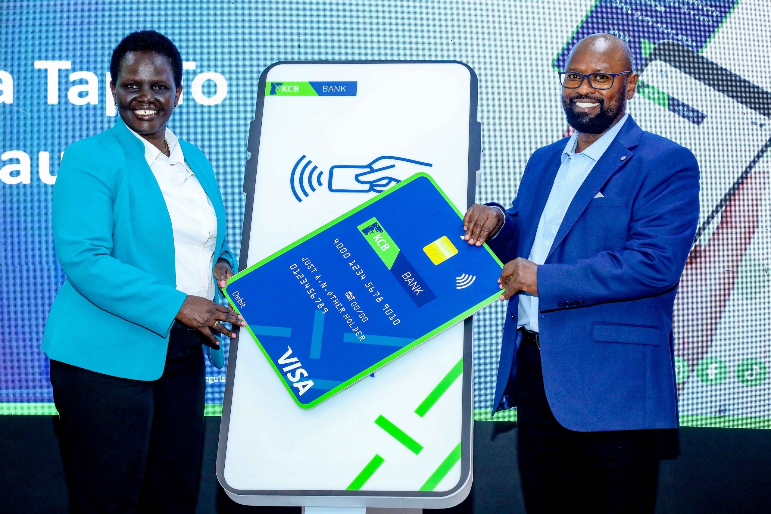 KCB Bank, Visa Launch Tap-to-Pay Service for SMEs in Kenya