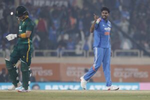 Harshit Rana reprimanded, handed demerit point, for Dewald Brevis send off