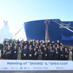 Vessel pair destined to be part of QatarEnergy’s LNG fleet gets naming ceremony out of the way