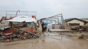 Gaza death toll climbs as winter cold intensifies humanitarian emergency