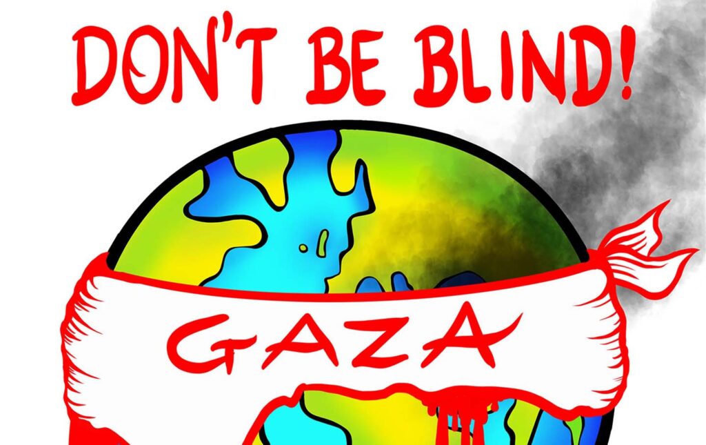 Blind to Brutality: The Palestinian Death Toll Surpasses 70,000