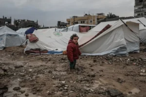 Winter storm compounds Gaza humanitarian crisis amid Israeli strikes, diplomatic efforts