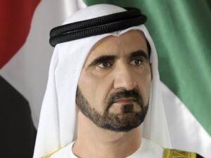 Dubai Ruler Calmly Stops Guards as Woman Accidentally Walks Across his Path
