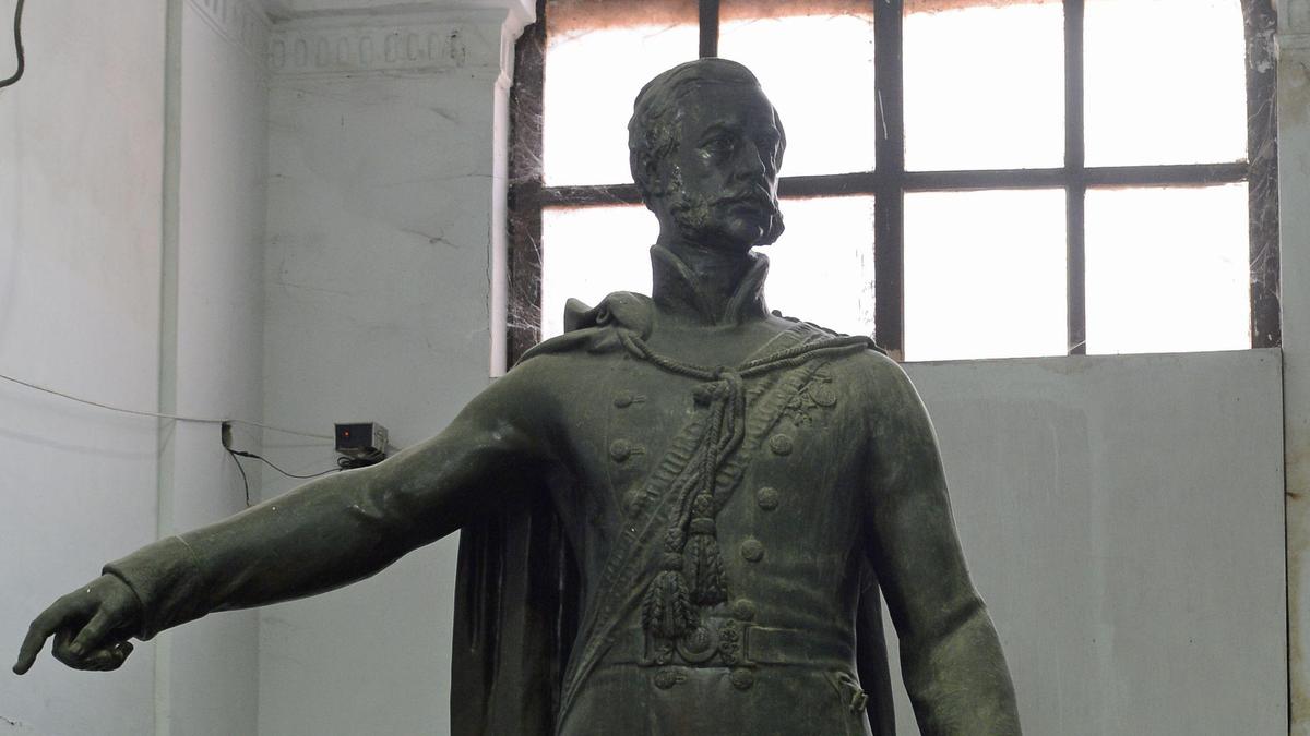 The long struggle to remove a British military officer’s statue from Chennai’s Mount Road