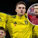 Isak, Gyokeres, Lewandowski up front in World Cup play-offs XI