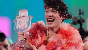Swiss singer Nemo returns Eurovision trophy over Israel’s participation