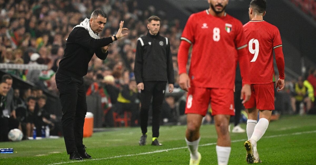 Palestinian coach gets hope, advice from mum in Gaza tent