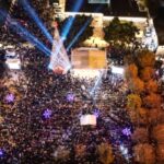 Bethlehem Christmas Tree Lit Up For First Time Since Gaza War