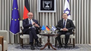 Germany’s Merz reaffirms ties with Israel during Jerusalem visit after turbulence over Gaza crisis