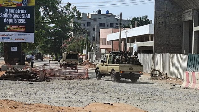 West African troops supporting Benin government following failed coup