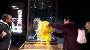 Activists vandalise Crown Jewels