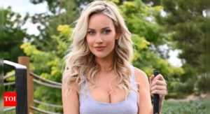 What is Paige Spiranac being blamed for? Golf influencer breaks down after sudden cheating claim at high-stakes event