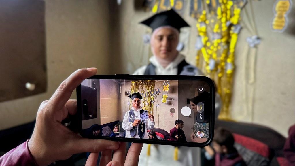 It’s graduation season in Gaza
