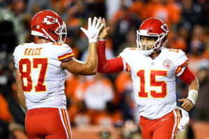 Patrick Mahomes, Travis Kelce arrive in style for Week 12 matchup vs. Colts