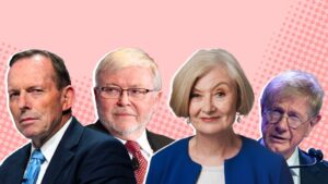 McClymont defends Gaza edit of O’Brien speech, Labor schtum on subs, and Rudd and Abbott bury the hatchet