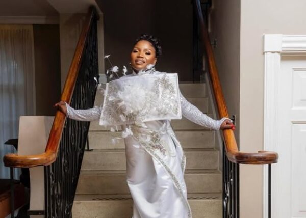 Makhadzi stuns at SAMA 31 in dramatic white gown designed by Somizi Mhlongo