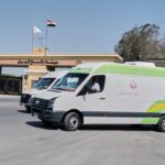 Israel accused of ‘manoeuvring’ as it says Gaza crossing open one way only