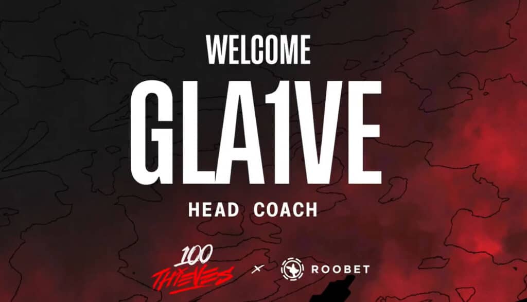 100 Thieves names Major winner gla1ve as CS2 coach