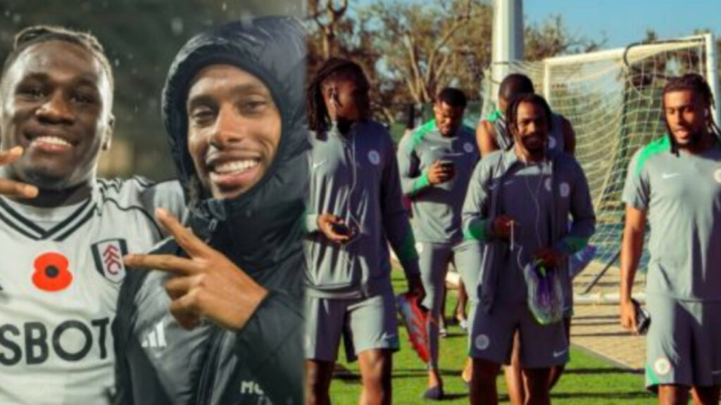AFCON 2025: Super Eagles camp swells to 15 as Iwobi, Onyeka, Bassey, Onuachu land in Cairo