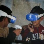 VR Headsets Take War-scarred Children To World Away From Gaza…