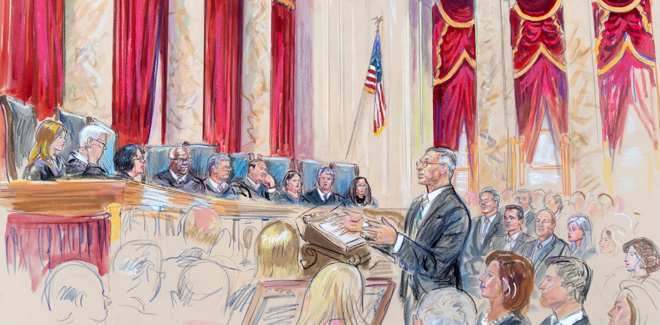 ‘America’s big case’: the US Supreme Court raises doubts about Trump’s tariff regime