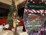 It’s Christmas…in Dubai! Desert is a winter wonderland complete with ski slopes, blinged-up Christmas trees and penguin meet and greets