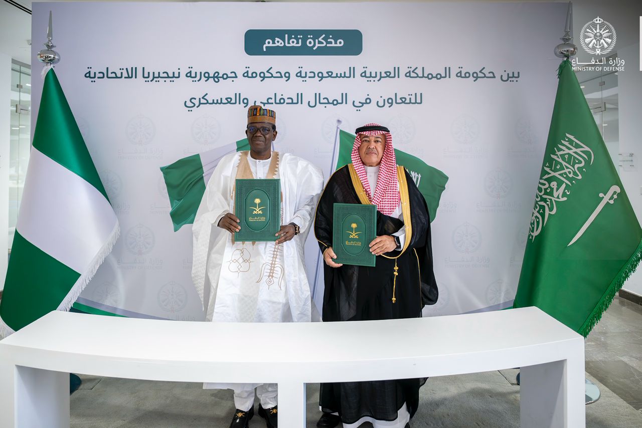 Nigeria, Saudi Arabia Seal 5-Year Defence Pact on Training, Intelligence