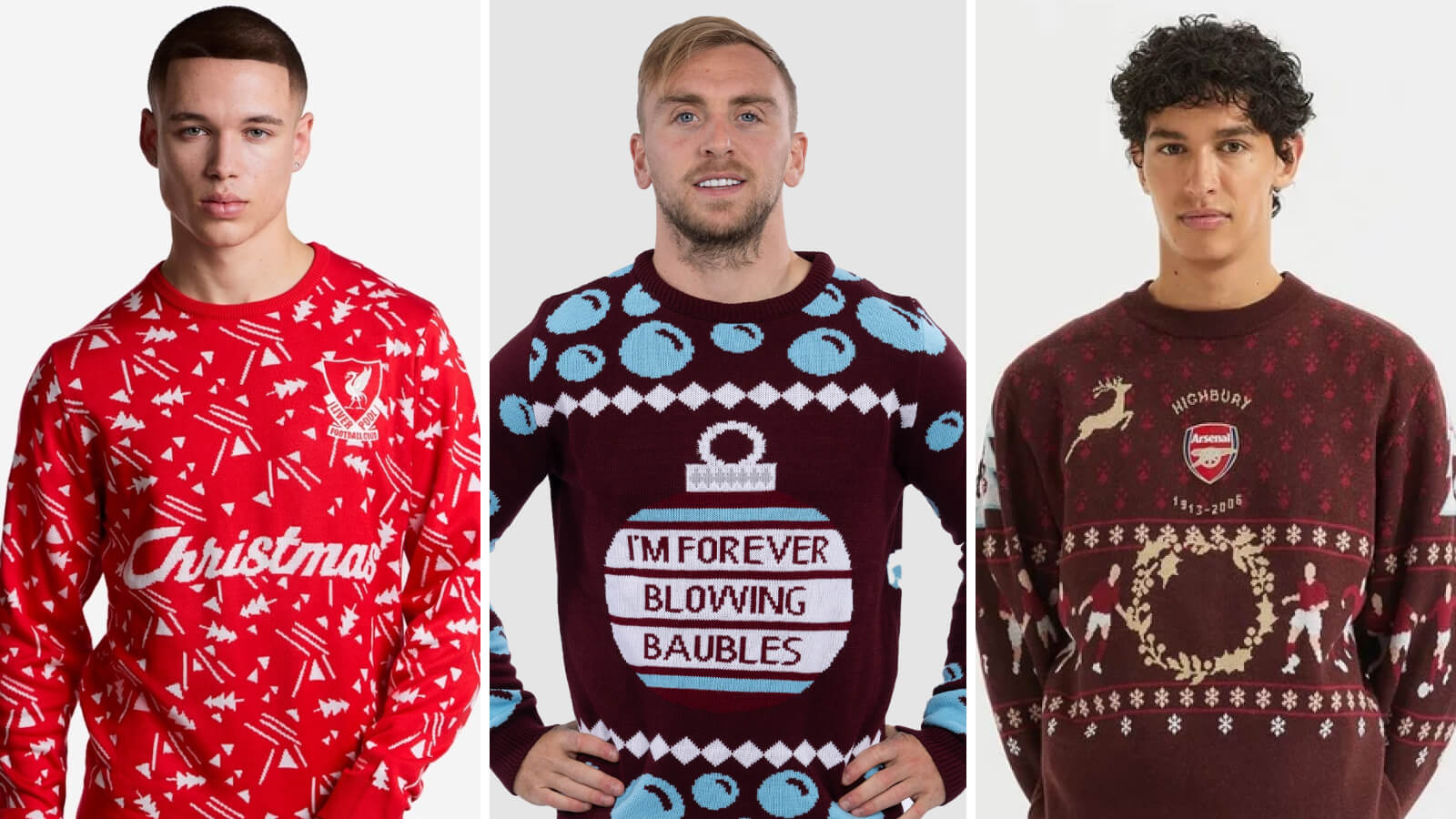 Premier League Christmas jumpers ranked from best to festive worst