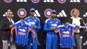 BCCI Secretary Devajit Saikia And Rohit Sharma Unveil India’s New T20 World Cup 2026 Jersey