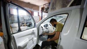 Pope Francis’ popemobile turned into mobile clinic for Gaza children