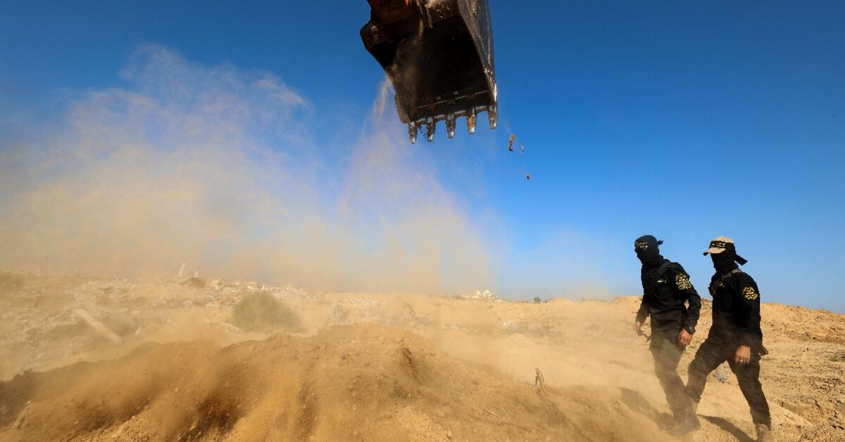 Israel says Gaza hostage coffin received