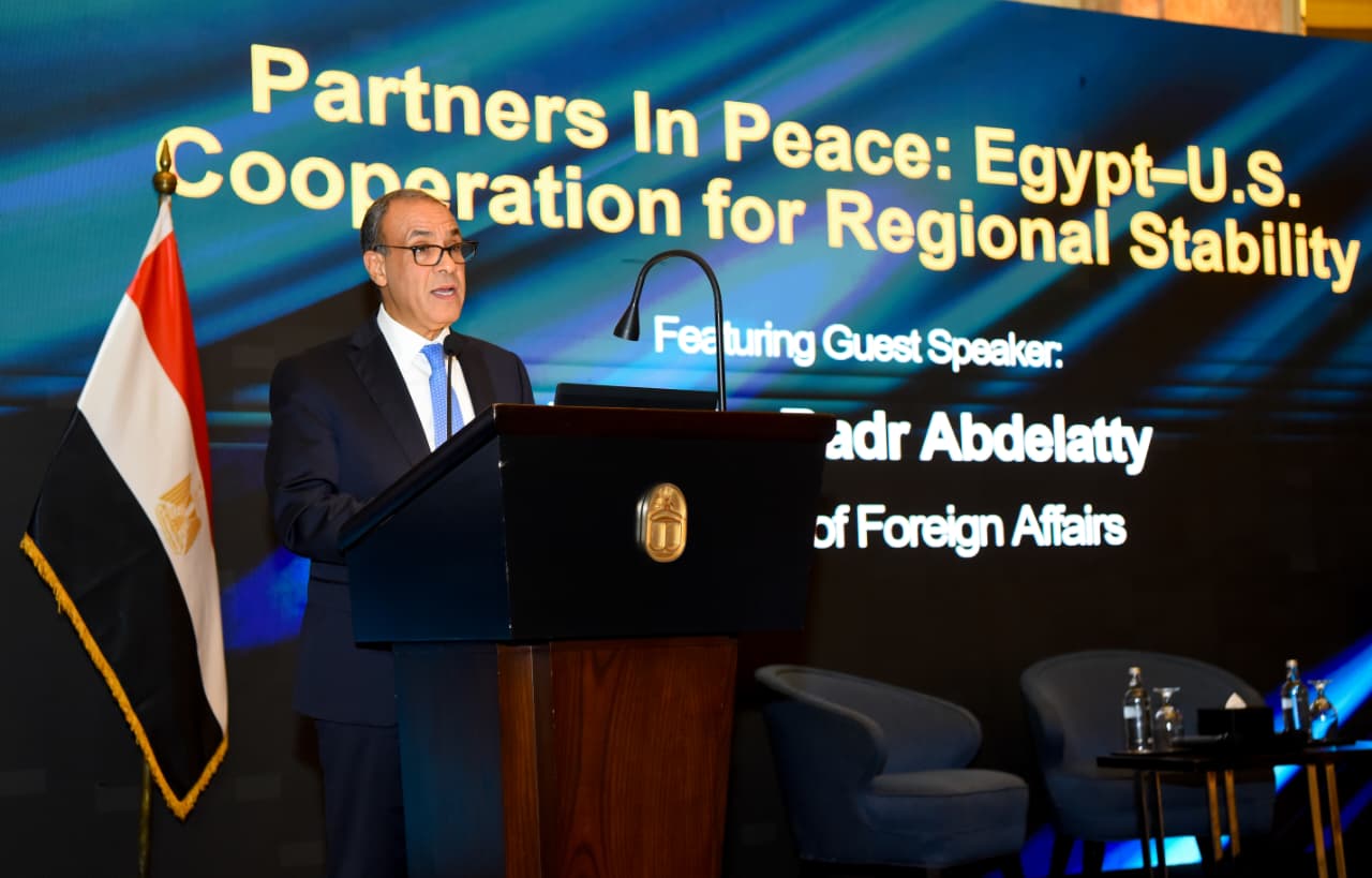 FM pushes for deeper US investment and outlines Egypt’s Gaza and Nile red lines in AmCham address