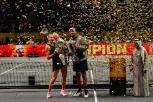 In Dubai, Kyrgios prevails over Sabalenka in ‘Battle of the Sexes’