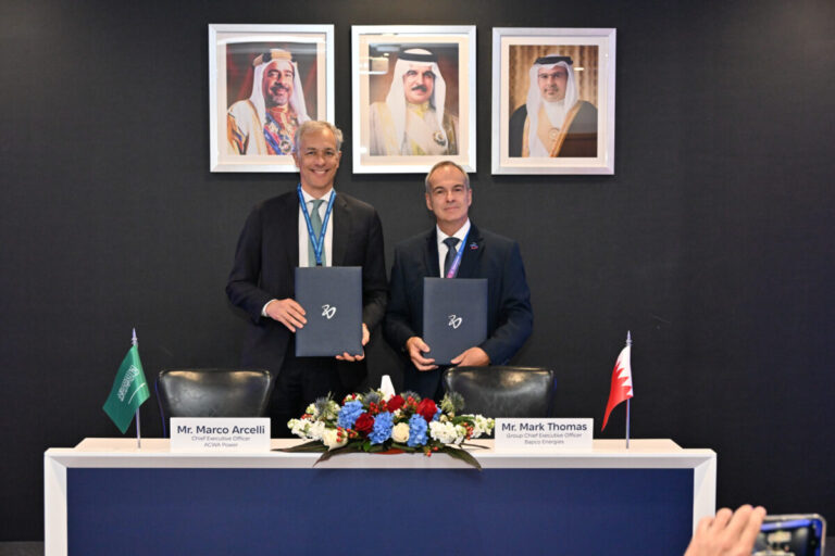 ACWA Power, Bapco Energies to build 2.8GW solar-plus-storage project in Saudi Arabia