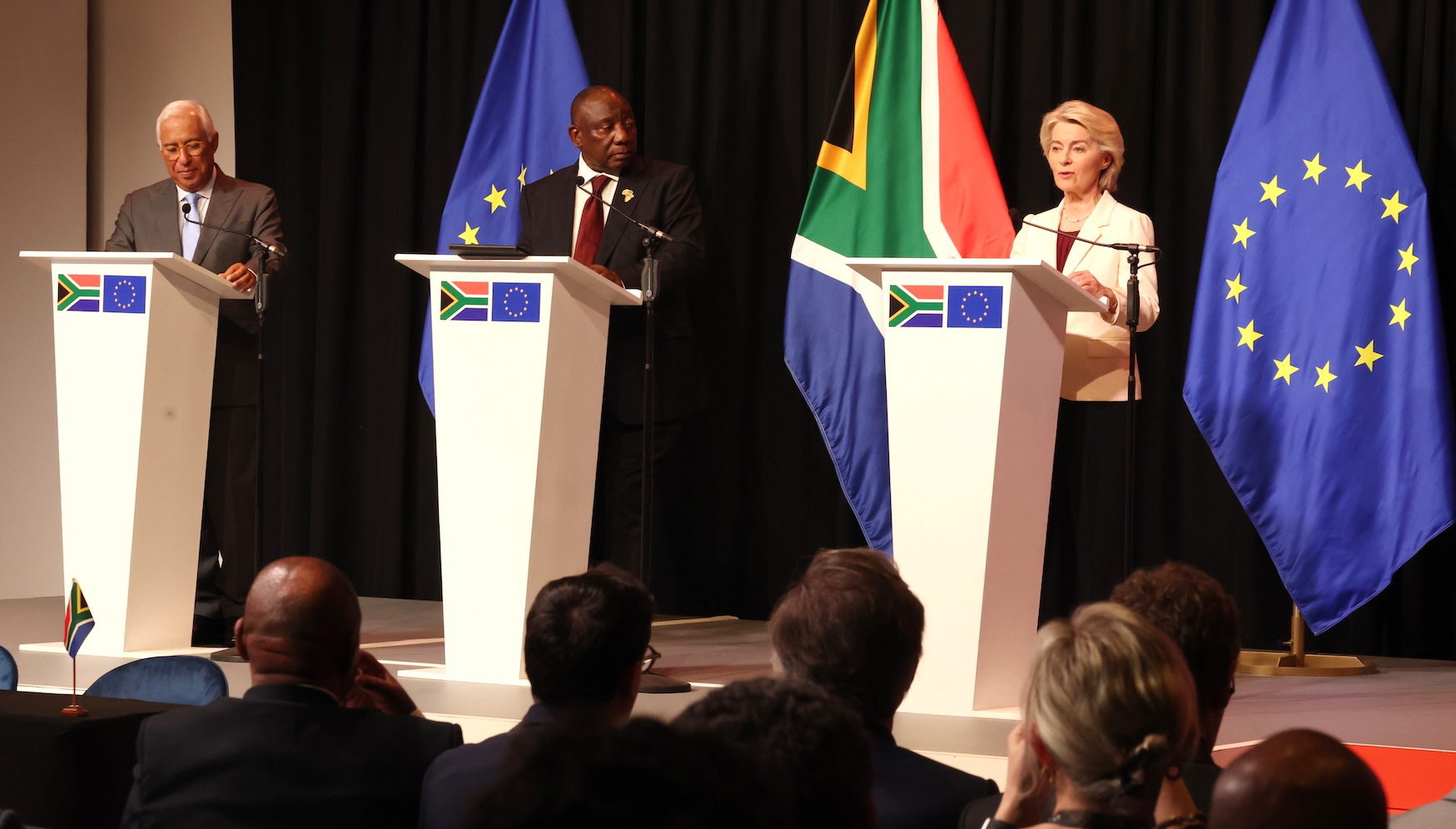 TRADE & INVESTMENT: EU announces €750m new investments in SA and an agreement to jointly develop critical minerals