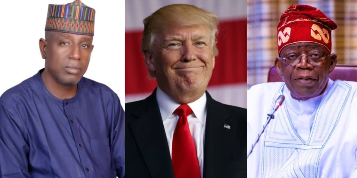 “Trump is out for vengeance” – Sadeeque Abba breaks down alleged plot against Tinubu