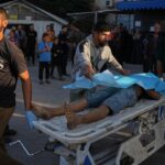 Israel launches strikes in Gaza ceasefire’s latest test as hospitals say 20 killed…