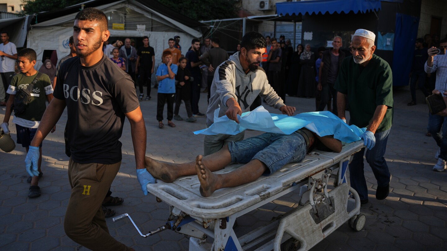 Israel launches strikes in Gaza ceasefire’s latest test as hospitals say 20 killed…