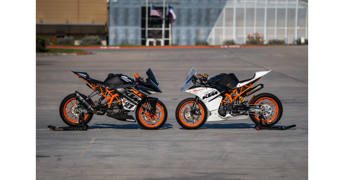 Motorcycle Arrive and Ride at Circuit of the Americas