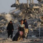 At least 25 Palestinians killed in Israeli airstrikes across Gaza, medics say