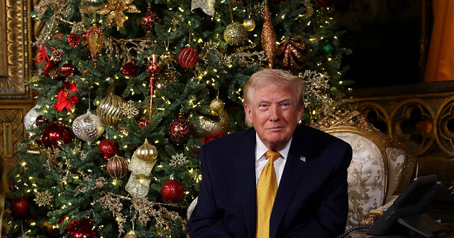 Trump Wishes Merry Christmas to All, Even ‘Radical Left Scum’