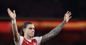 Riccardo Calafiori striking the balance between chaos and stability