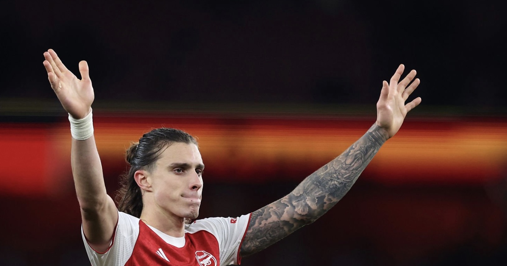 Riccardo Calafiori striking the balance between chaos and stability