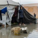Displaced Gazans Face More Misery as Torrential Rain Lashes Enclave