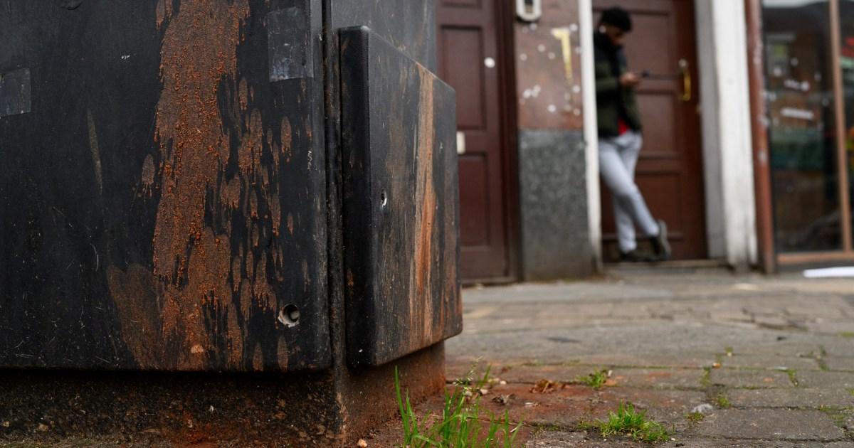 ‘Paan spit is everywhere in our area – it’s disgusting and only acid will get it off’