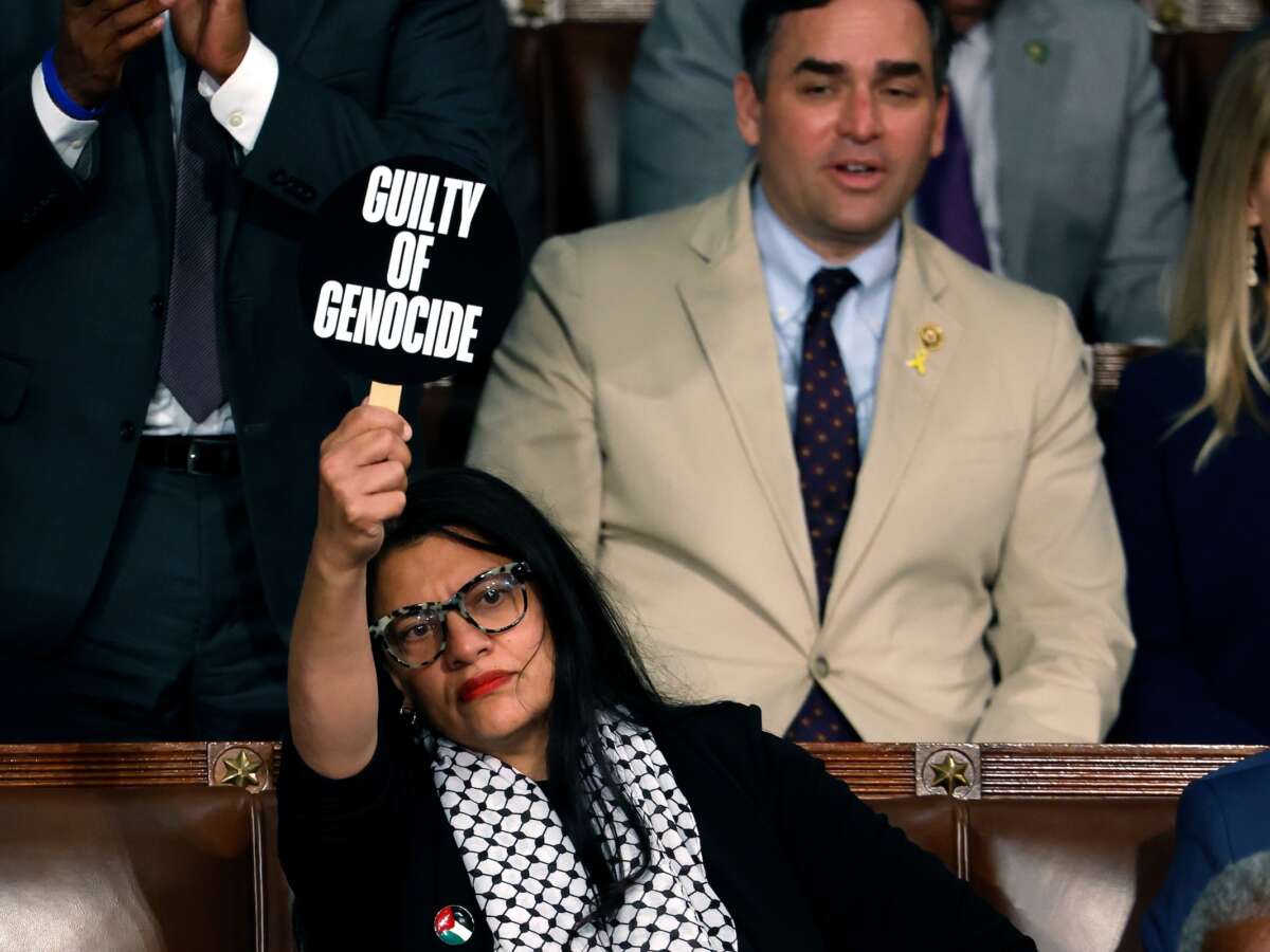 Tlaib Introduces Resolution to Recognize Gaza Genocide, Call for Arms Embargo