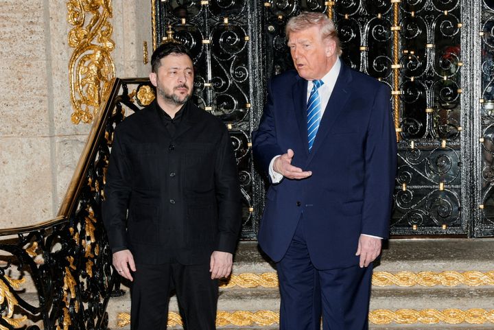 Zelensky meets Trump in Florida for talks on Ukraine peace plan after US phonecall with Putin