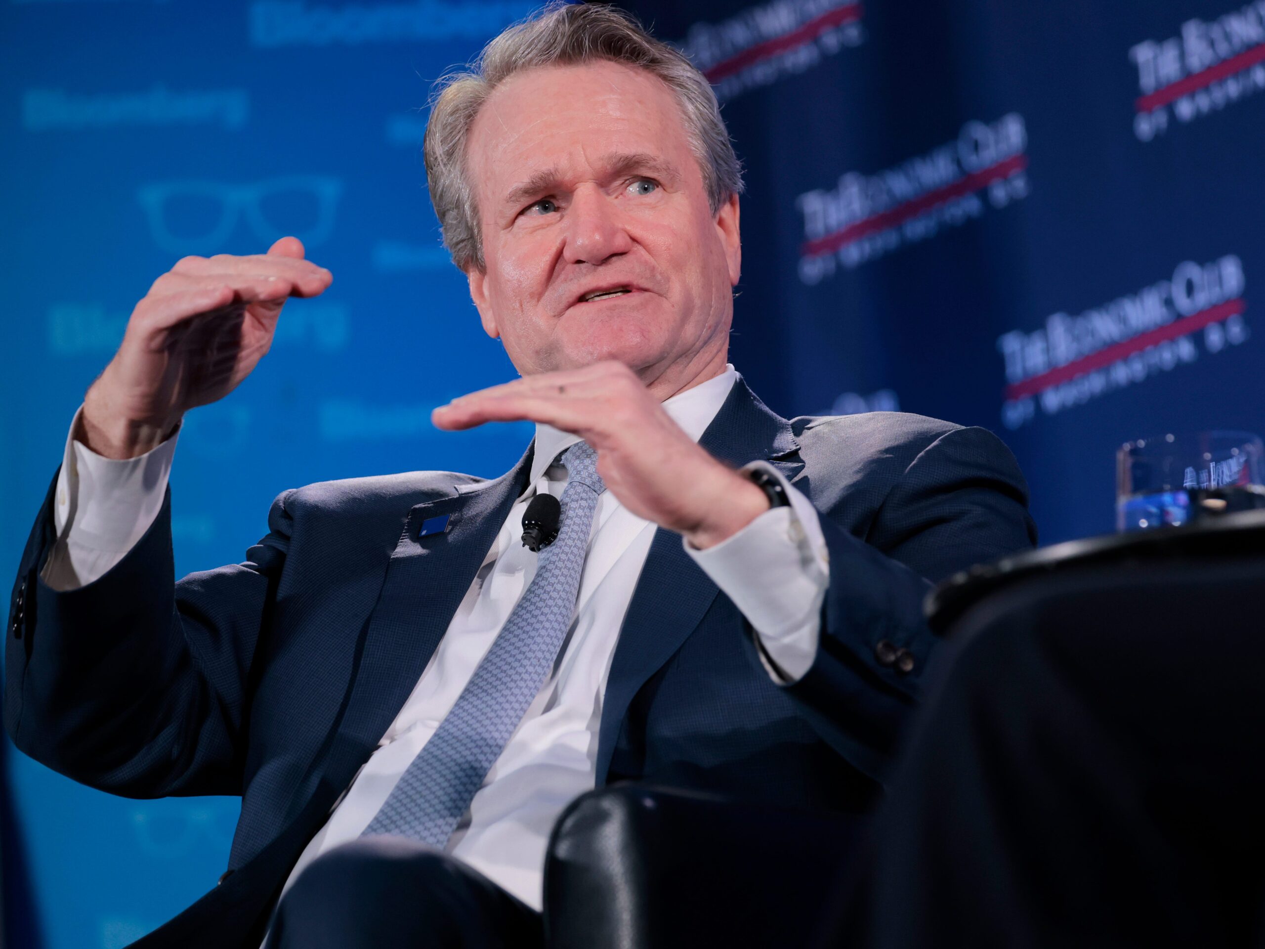 The trade war is de-escalating and settling around 15% tariffs, Bank of America’s CEO says